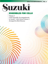 Suzuki Ensembles for Cello 2 i gruppen Noter & böcker / Cello / Flerstämmigt/Ensemble hos musikskolan.se (0874872987)