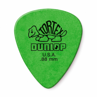 Plektrum Dunlop Tortex 0.88 mm grön i gruppen Noter & böcker / Ukulele / Tillbehör till ukulele hos musikskolan.se (150144)