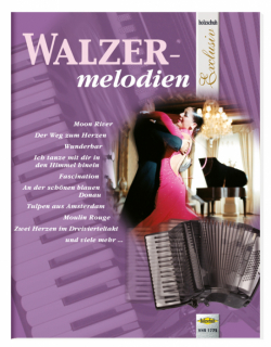 Walzer-melodien för dragspel  i gruppen Noter & böcker / Dragspel / Notsamlingar hos musikskolan.se (4031659017756)