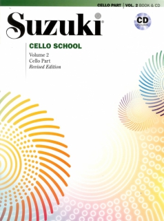 Suzuki Cello school 2 bok+cd i gruppen Noter & böcker / Cello / Spelskolor hos musikskolan.se (9780739097106)