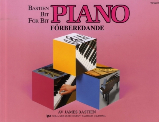 Bastien Bit för bit Piano förberedande (svensk) i gruppen Noter & böcker / Piano/Keyboard / Pianoskolor hos musikskolan.se (9780849795152)