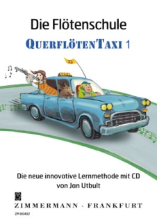 Querflötentaxi 1 (mit CD i gruppen Noter & böcker / Flöjt / Spelskolor, etyder och övningar hos musikskolan.se (9783940105219)