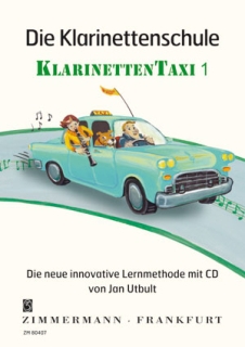 Klarinettentaxi 1 (mit CD) i gruppen Noter & böcker / Klarinett / Spelskolor, etyder och övningar hos musikskolan.se (9783940105264)