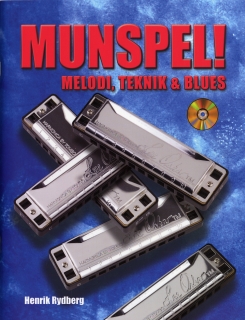 Munspel! - Melodi, teknik & blues  inkl CD i gruppen Noter & böcker / Munspel hos musikskolan.se (9789185041978)