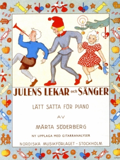 Julens lekar och sånger i gruppen Noter & böcker / Piano/Keyboard / Julmusik hos musikskolan.se (9789185662562)