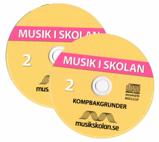 Musik i skolan dubbel-cd Årskurs 2 i gruppen Inspiration & undervisning / Musik i skolan hos musikskolan.se (9789188251527)