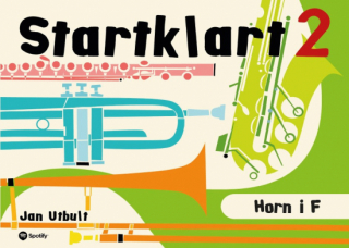 Startklart 2 Horn i F (Valthorn) i gruppen Noter & böcker / Blåsorkester / Startklart / Startklart 2 hos musikskolan.se (9789188251879)