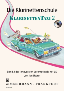 Klarinettentaxi 2 (mit CD) i gruppen Noter & böcker / Klarinett / Spelskolor, etyder och övningar hos musikskolan.se (9790010804170)
