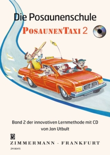 Posaunentaxi 2 (mit CD) i gruppen Noter & böcker / Trombon/Baryton / Spelskolor hos musikskolan.se (979010804156)