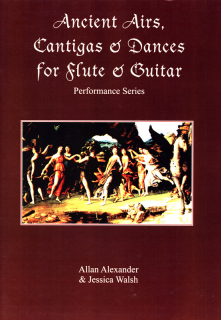 Alexander & Walsh: Ancient Airs Cantigas & Dances Performance series med CD i gruppen Noter & böcker / Flöjt / Playalong för flöjt hos musikskolan.se (ADG054BKCD)