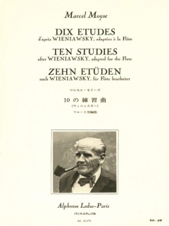 Moyse: 10 etudes Wieniawsky/Fl i gruppen Noter & böcker / Flöjt / Spelskolor, etyder och övningar hos musikskolan.se (AL18479)