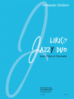Ghidoni: Lirico - Jazzy Duets i gruppen Noter & böcker / Flöjt / Flöjt med blåsinstrument hos musikskolan.se (AL30529)