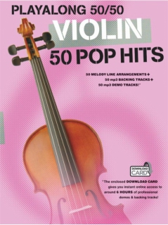 Playalong 50/50: Violin - 50 Pop Hits i gruppen Noter & böcker / Violin / Notsamlingar hos musikskolan.se (AM1007226)