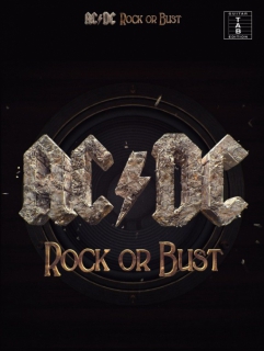 AC/DC Rock or Bust TAB i gruppen Noter & böcker / Gitarr/Elgitarr / Artistalbum hos musikskolan.se (AM1010328)