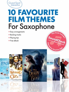 Guest Spot Interactive: 10 Favourite Film Themes For Saxopho i gruppen Noter & böcker / Saxofon / Notsamlingar hos musikskolan.se (AM1013584)