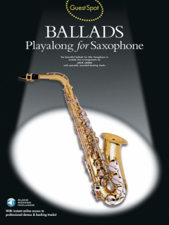 Guest Spot: Ballads Playalong For Saxophone i gruppen Noter & böcker / Saxofon / Notsamlingar hos musikskolan.se (AM941809)