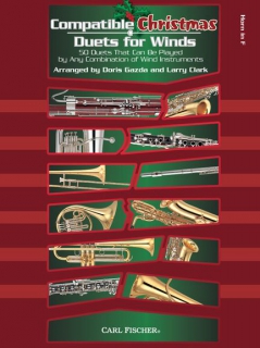 Compatible Christmas Duets for Winds Horn i gruppen Noter & böcker / Kammarensemble hos musikskolan.se (CFWF151)