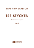Larsson: Tre stycken op. 61 - Kl+Pi i gruppen Noter & böcker / Klarinett / Klassiska noter hos musikskolan.se (CG5796)