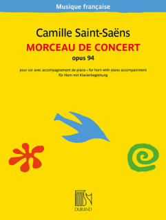 Saint-Saëns: Morceau de concert op. 94 i gruppen Noter & böcker / Horn / Klassiska noter hos musikskolan.se (DF01682900)