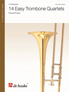 14 Easy Trombone Quartets i gruppen Noter & böcker / Trombon/Baryton / Flerstämmigt/Ensemble hos musikskolan.se (DHP1175793-070)