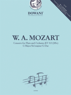 Mozart: Concerto for Flute and Orchestra KV 313 (285c) i gruppen Noter & böcker / Flöjt / Flöjt med pianoackompanjemang hos musikskolan.se (DOW05534-404)