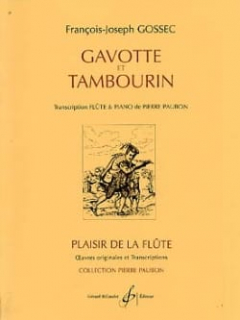 Gossec: Gavotte Et Tambourin i gruppen Noter & böcker / Flöjt / Flöjt med pianoackompanjemang hos musikskolan.se (GB3189)