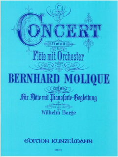 Molique: Concert d moll für Flöte i gruppen Noter & böcker / Flöjt / Flöjt med pianoackompanjemang hos musikskolan.se (GM-891)