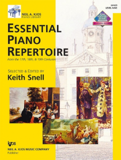 Essential Piano repertoire Level 9 + ljudfiler i gruppen Noter & böcker / Piano/Keyboard / Klassiska noter hos musikskolan.se (GP459)