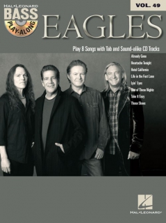 Bass Play-Along Volume 49: Eagles i gruppen Noter & böcker / Elbas / Notsamlingar hos musikskolan.se (HL00119936)