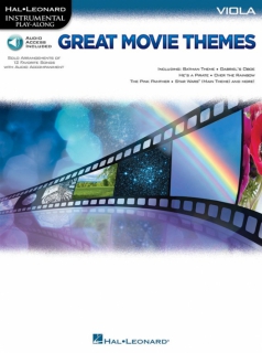 Great Movie Themes - Viola i gruppen Noter & böcker / Viola / Notsamlingar hos musikskolan.se (HL00139151)