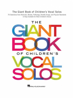 The Giant Book of Children´s Vocal Solos i gruppen Noter & böcker / Sång och kör / Noter från film, tv & musikal hos musikskolan.se (HL00153571)