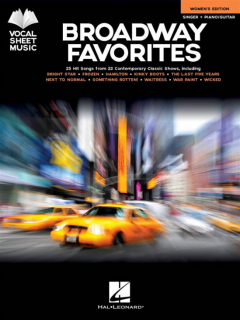 Broadway Favorites - Women's Edition i gruppen Noter & böcker / Sång och kör / Noter från film, tv & musikal hos musikskolan.se (HL00256665)