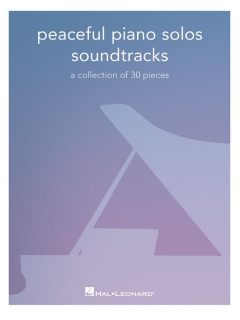 Peaceful piano solos Soundtracks i gruppen Noter & böcker / Piano/Keyboard / Notsamlingar hos musikskolan.se (HL00334969)