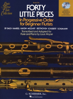 Forty Little Pieces flöjt i gruppen Noter & böcker / Flöjt / Playalong för flöjt hos musikskolan.se (HL50490444)