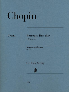 Chopin: Berceuse i Dess-dur i gruppen Noter & böcker / Piano/Keyboard / Klassiska noter hos musikskolan.se (HN1258)