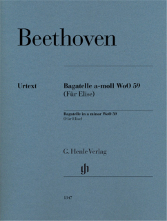 Beethoven: Für Elise i gruppen Noter & böcker / Piano/Keyboard / Klassiska noter hos musikskolan.se (HN1347)