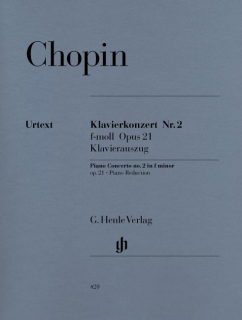 Chopin: Pianokonsert nr 2 i f-moll opus 21 i gruppen Noter & böcker / Piano/Keyboard / Klassiska noter hos musikskolan.se (HN420)