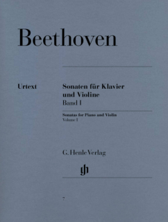 Beethoven: Sonaten für Violin und Klavier Band 1 i gruppen Noter & böcker / Violin / Klassiska noter hos musikskolan.se (HN7)