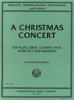 A Christmas Concert (blåskvintett) i gruppen Noter & böcker / Flöjt / Flöjt med blåsinstrument hos musikskolan.se (IMC3767)