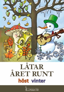 Låtar året runt: höst och vinter i gruppen Noter & böcker / Sång och kör / Sångböcker för barn hos musikskolan.se (LUTF88496368)
