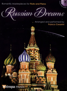 Russian Dreams Flöjt och Piano med CD i gruppen Noter & böcker / Flöjt / Flöjt med pianoackompanjemang hos musikskolan.se (MM177211)