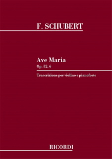 Schubert: Ave Maria för violin och piano i gruppen Noter & böcker / Violin / Klassiska noter hos musikskolan.se (NR124694)