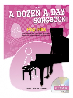A dozen a day Songbook Mini Pop Hits i gruppen Noter & böcker / Piano/Keyboard / Notsamlingar hos musikskolan.se (WMR101211)