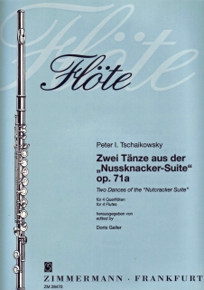 Tjajkovski: Zwei Tänze aus der Nussknacker-Suite i gruppen Noter & böcker / Flöjt / Flerstämmigt/Ensemble hos musikskolan.se (ZM28470)