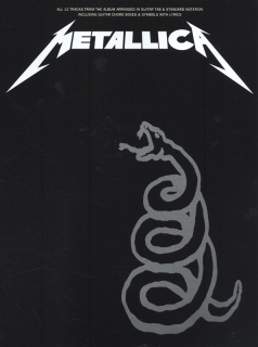 Metallica Black Album i gruppen Noter & böcker / Gitarr/Elgitarr / Artistalbum hos musikskolan.se (am91363)