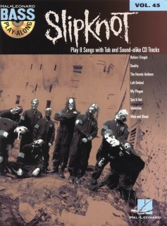 Bass Play-Along Volume 45: Slipknot i gruppen Noter & böcker / Elbas / Notsamlingar hos musikskolan.se (hl00703201)