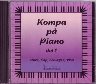 Kompa på piano 1 cd-skiva i gruppen Noter & böcker / Piano/Keyboard / Pianoskolor hos musikskolan.se (lutcd136)