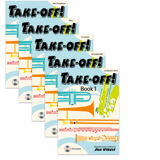 Take-Off! 1 Complete Set (International Edition)  i gruppen Noter & böcker / Take-Off! 1 International Edition hos musikskolan.se (mpr5158)
