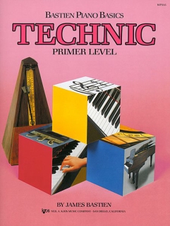 Bastien Piano Basics Technic Primer (engelsk) i gruppen Noter & böcker / Piano/Keyboard / Pianoskolor hos musikskolan.se (notwp215)