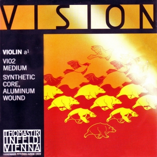 Violinsträng Vision A ork Titan (Thomastik) i gruppen Noter & böcker / Violin / Violinsträngar hos musikskolan.se (thv102)